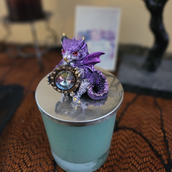 Other - Swarovski crystal dragon figurine